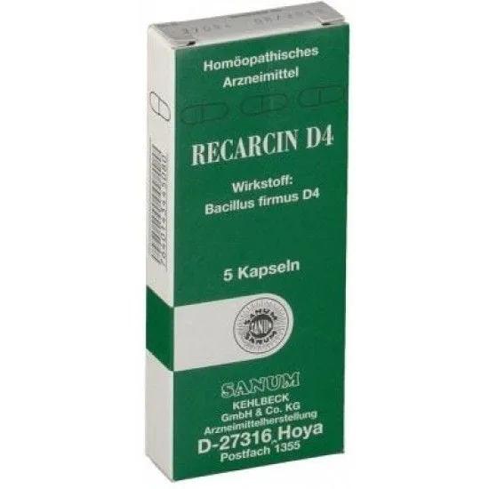 IMO Sanum Recarcin D4 Medicinale Omeopatico 5 Capsule