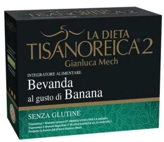 Tisanoreica 2 Bevanda al gusto Banana 4 bustine da 28 g