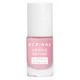 Ecrinal Vernis Silicium + Tea Rose Perle