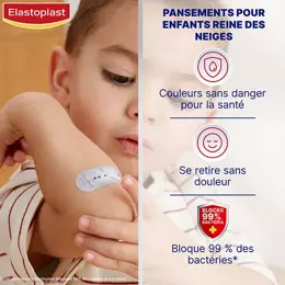 Elastoplast Enfant Pansement Disney La Reine des Neiges II 20 unités