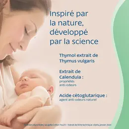 Saugella Cotton Touch Serviettes Hygiéniques Maternité Post-partum Pack de 10