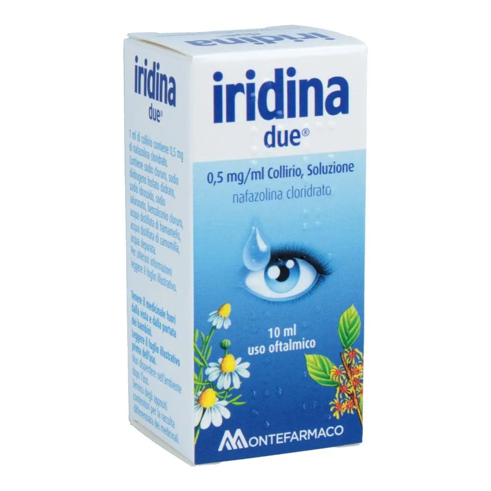 Iridina Due Collirio 0,5 mg/ml Nafazolina cloridrato 10 ml