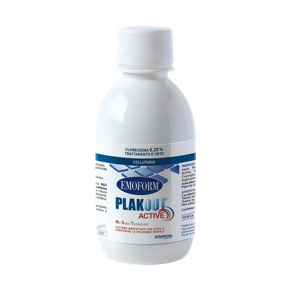 Emoform Plak Out Active 0,20% Collutorio Con Clorexidina 200 ml