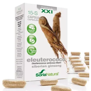 Soria Natural 15-S Eleutherococcus 30 Capsules