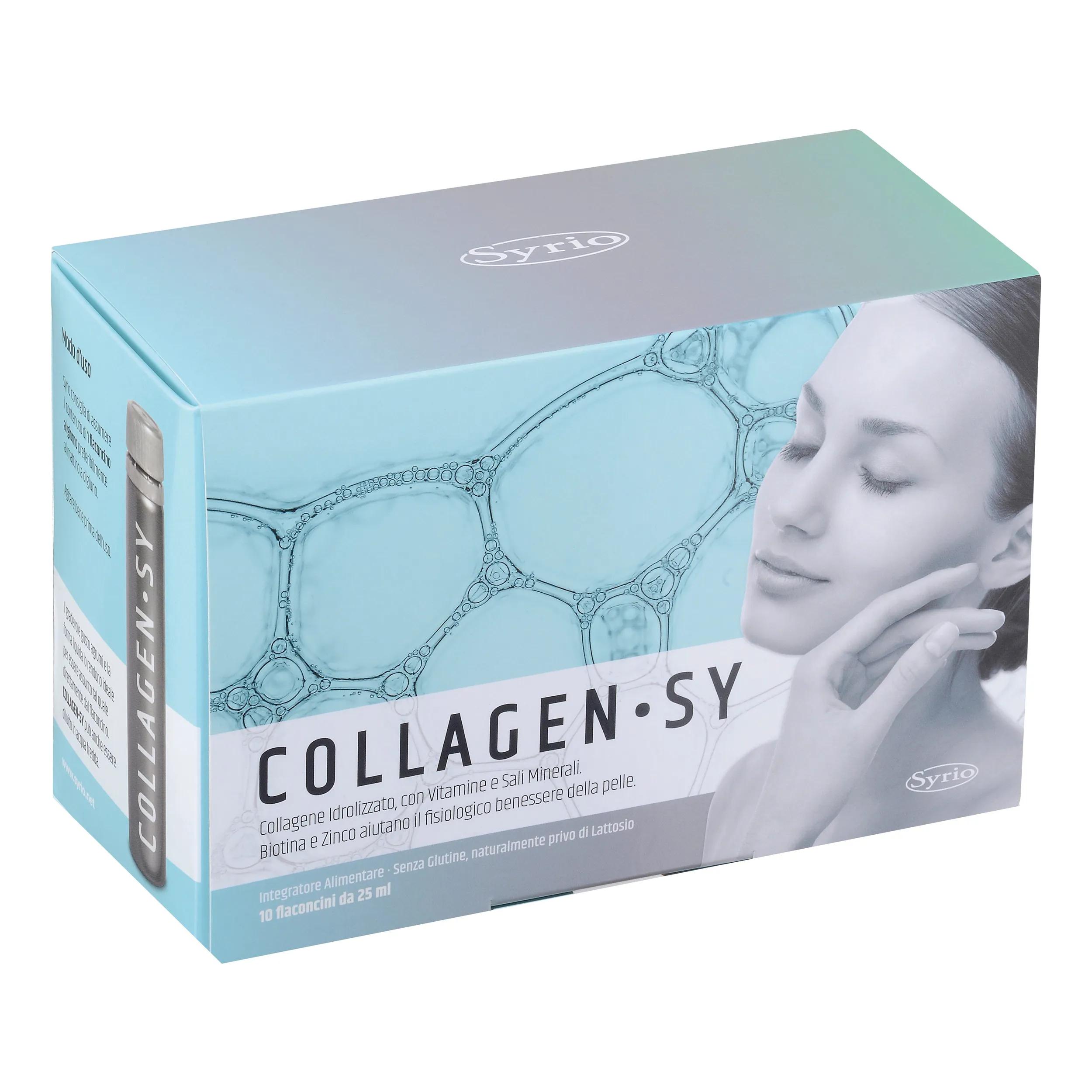 Syrio Collagen SY Integratore Pelle 10 Flaconcini