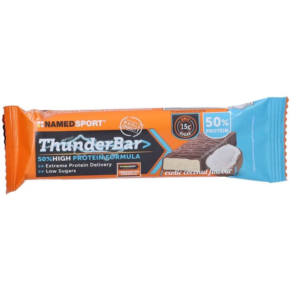 Named Sport Thunder Bar Coconut Barretta Proteica Gusto Cocco 50 g