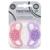 Twistshake Succhietto Ortodontico Viola/ Rosa +6m Lotto di 2