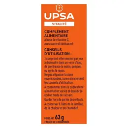 UPSA Lot Promo Vitamine C 1000mg Comprimés Effervescents 2 x 20 comprimés