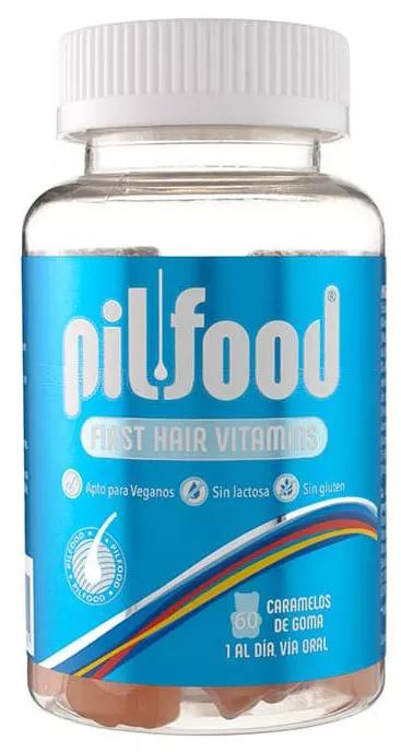 Pilfood Firts Vitamines pour cheveux 60 gommes