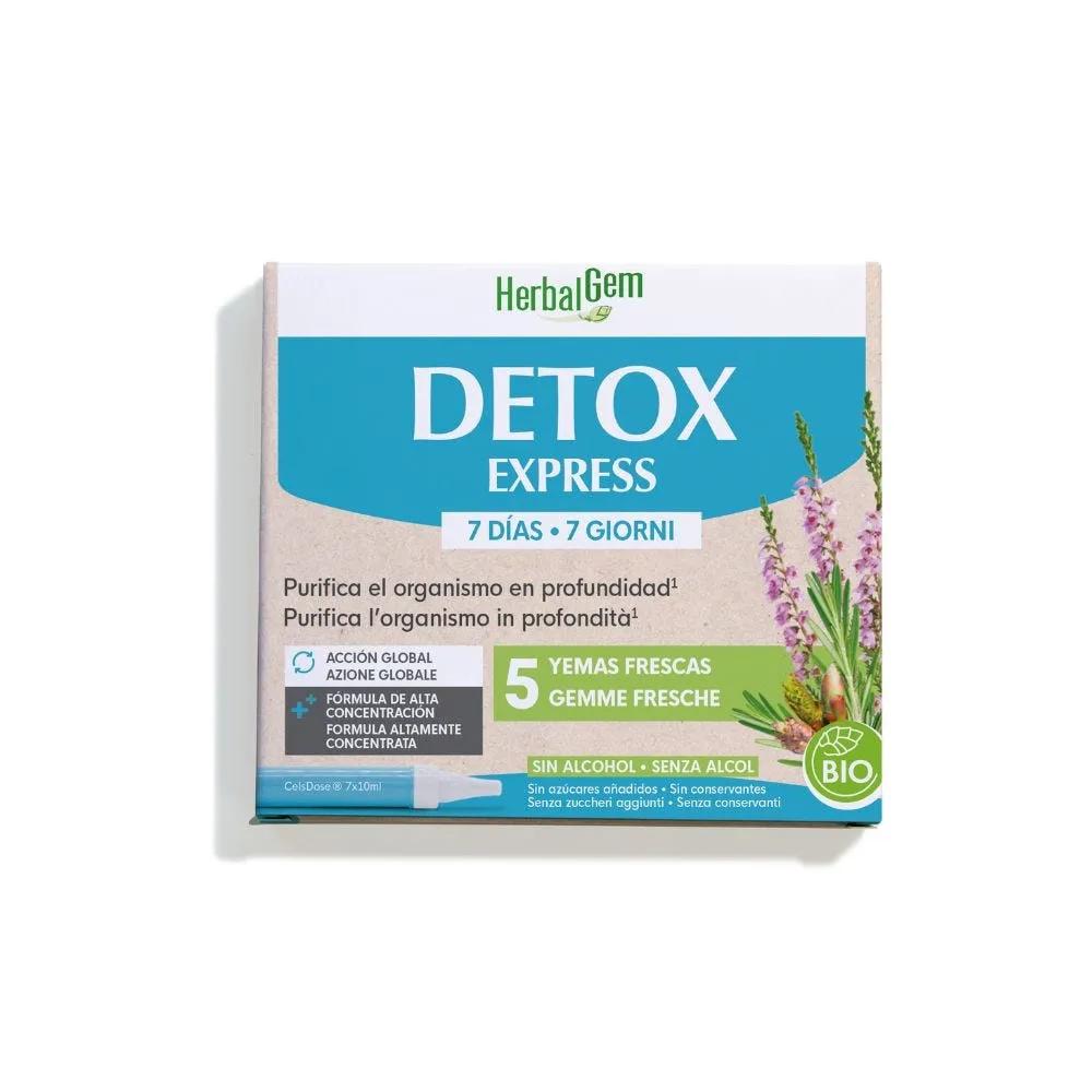 Herbalgem Detox Express Bio 7 Fiale Da 10 Ml