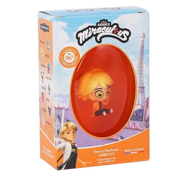 Le Comptoir Du Bain & Miraculous Jabón Sólido de Albaricoque Adrien Figurine 75g