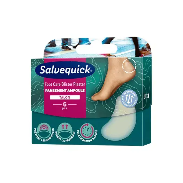 Salvequick Heel Blister Dressing 6 units