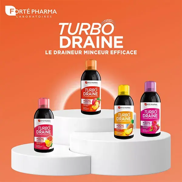 Forte Pharma TurboDraine slimming drink tea fishing 500ml
