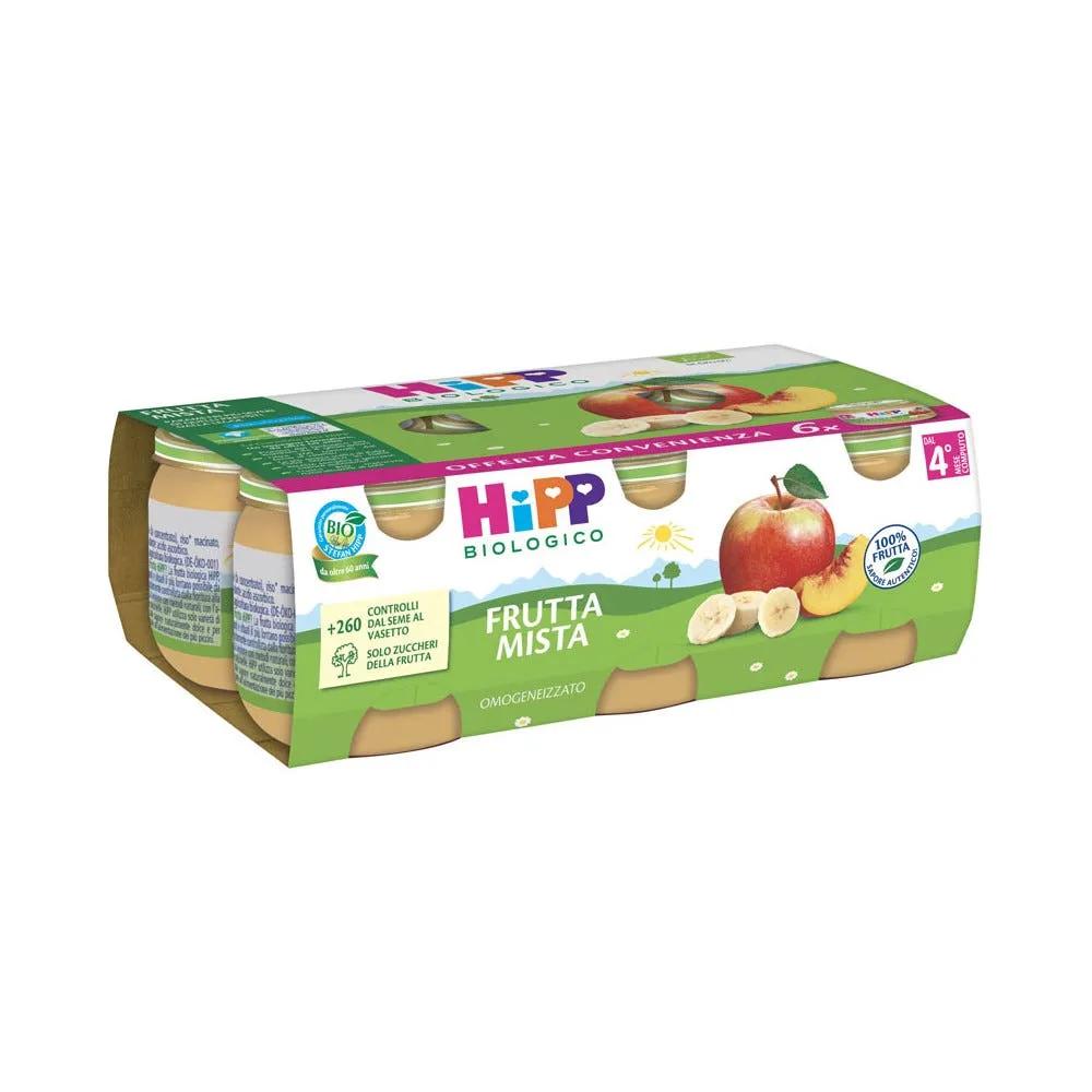 Hipp Biologico Omogeneizzato Frutta Mista 6 x 80 g