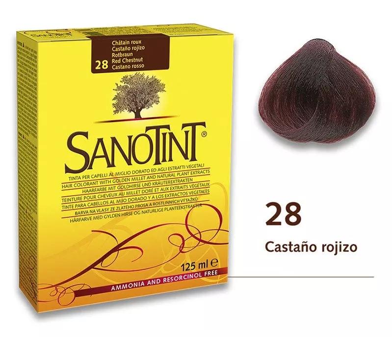 Sanotint Tinte Classic 28 Castaño Rojizo 125 ml