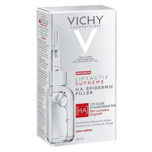 Vichy Liftactiv Supreme H.A Epidermic Filler Sérum Anti-Âge Anti Rides à l'Acide Hyaluronique 30ml