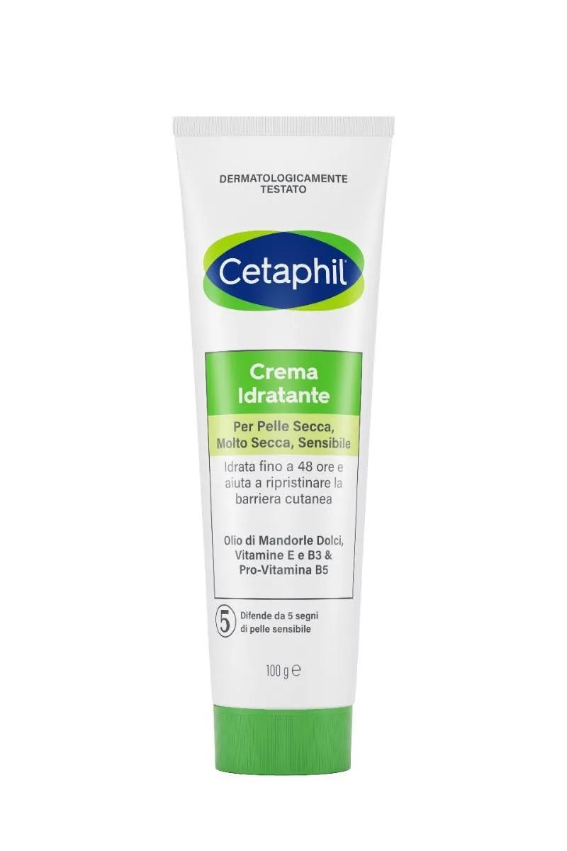 Cetaphil Crema Idratante Viso e Corpo Pelle Secca Tubo 100 g