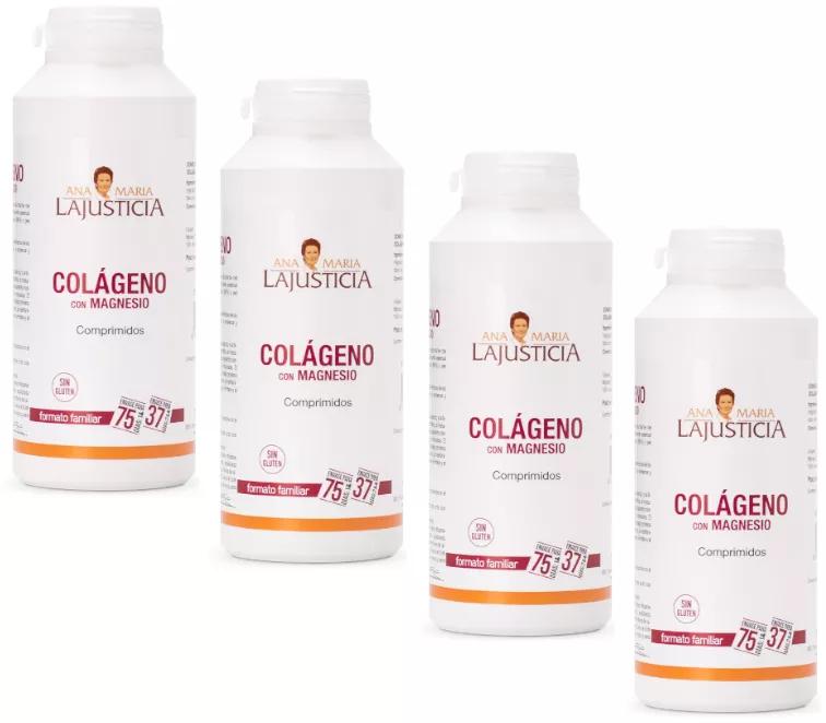 Ana María Lajusticia Collagen and Magnesium 4x450 Tablets