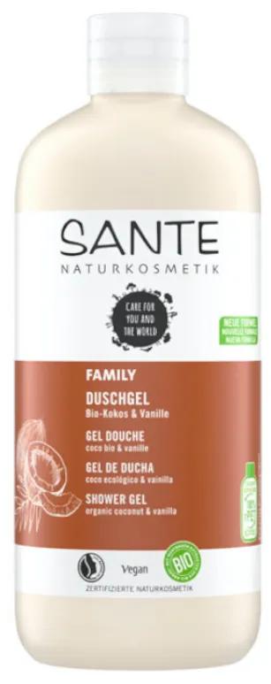 Sante Family Coconut and Vanilla Shower Gel BIO Vegan 500 ml