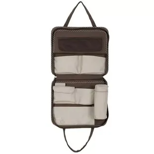 Candide Organiseur viaggio cioccolato/beige