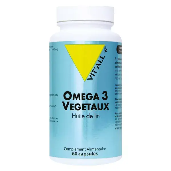 Vit'all+ Oméga 3 Végétaux 60 capsules