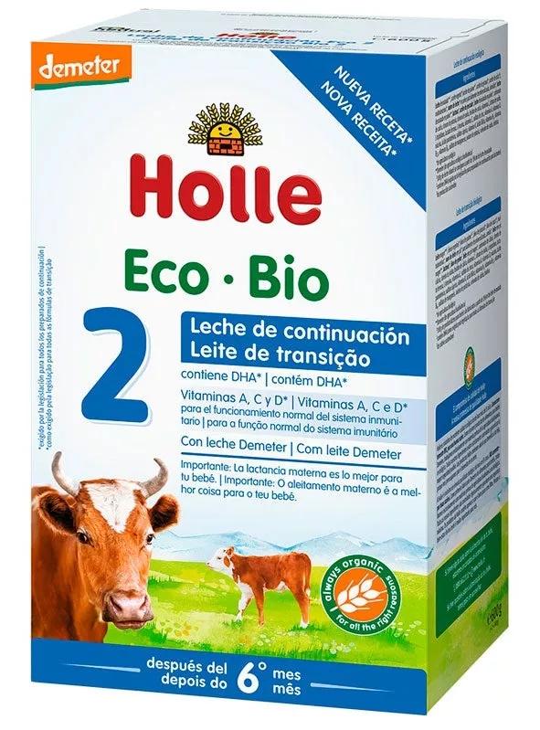 Lait de suite Holle Eco-Bio 2 + 6 mois 600 gr