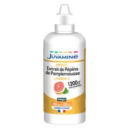 JUVAMINE EXTRAIT DE PÉPINS DE PAMPLEMOUSSE 1200 mg Immunité 100 ml à diluer