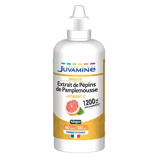 Juvamine Immunity Grapefruit Seed Extract 1200 mg - 100ml to be diluted