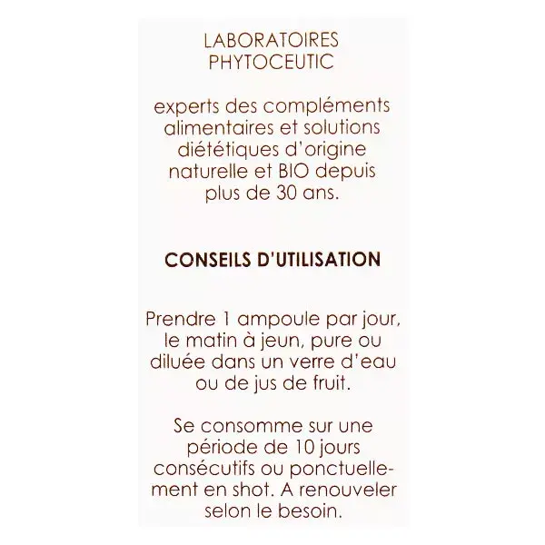 Phytoceutic Phyco-Défenses 10 ampoules x 10ml