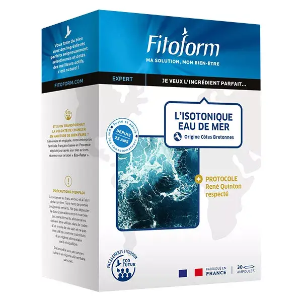 Fitoform Isotonic Sea Water Vials x 30 