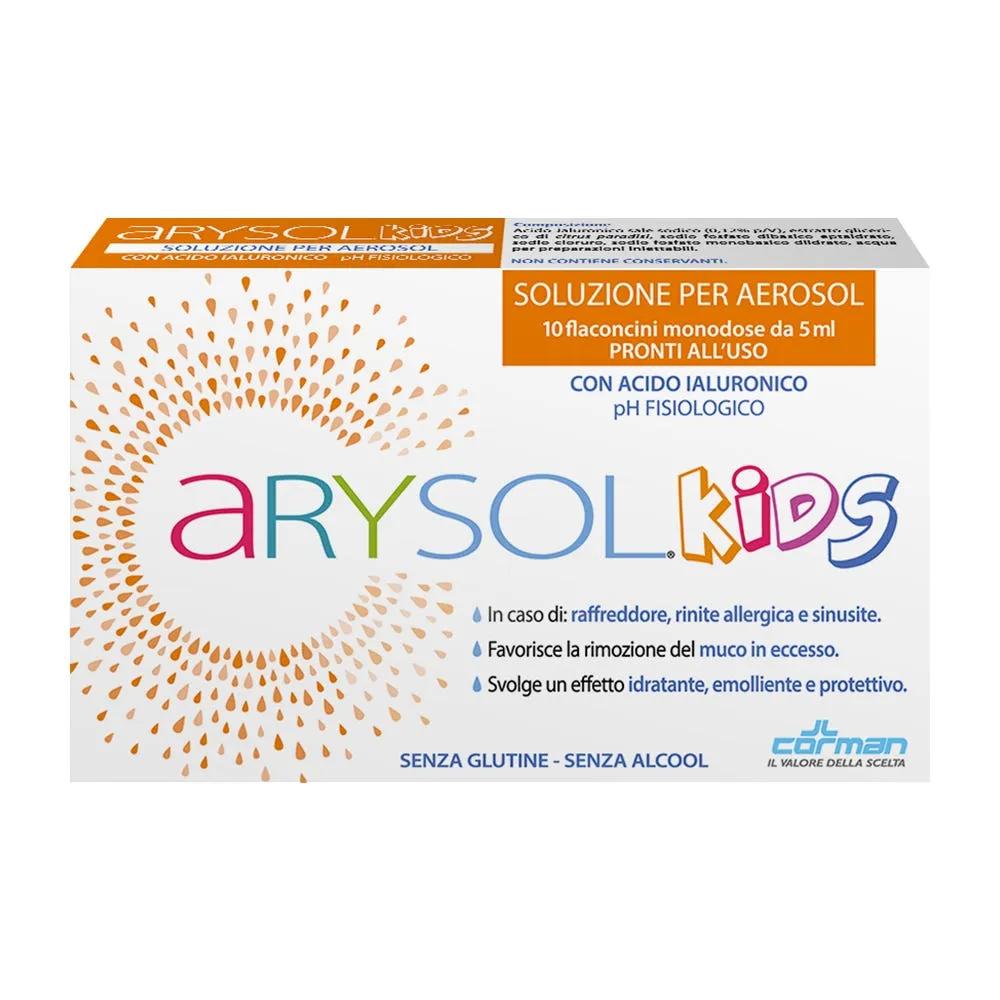 Arysol Kids Soluzione per Aerosol Bambini 10 Flaconcini Monodose