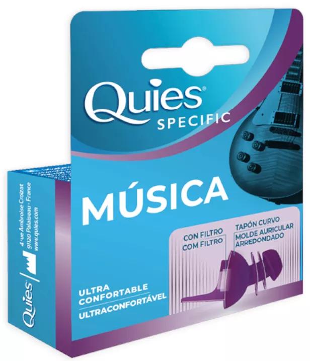 Quies Tapón Specific Música 2 uds