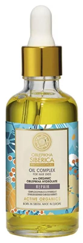 Natura Siberica Oblepikha Complexo Óleos Cabelo Estragado 50ml