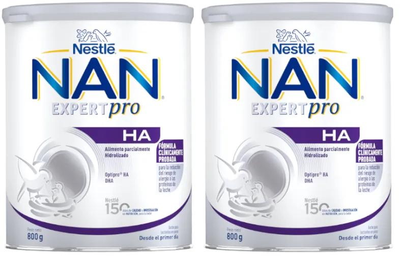 Nestlé Nan Expert Pro HA Home Lait Hypoallergénique 2x800 gr