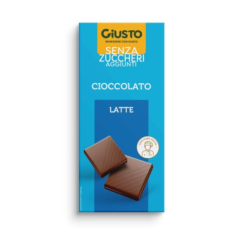 Giusto Senza Zuccheri Aggiunti Cioccolato Al Latte Tavoletta 85 g