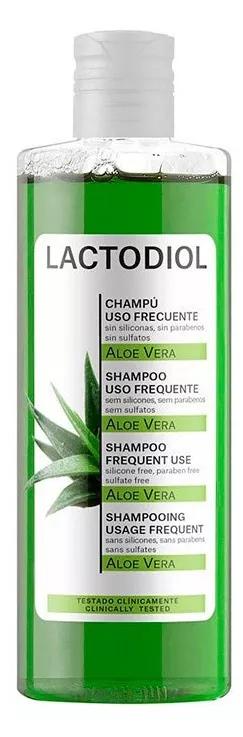 Lactodiol Champu Cabello Frecuencia Aloe Vera 400 ml