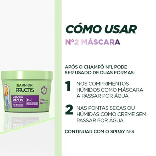 Garnier Fructis Methode Krullen Masker 370 ml