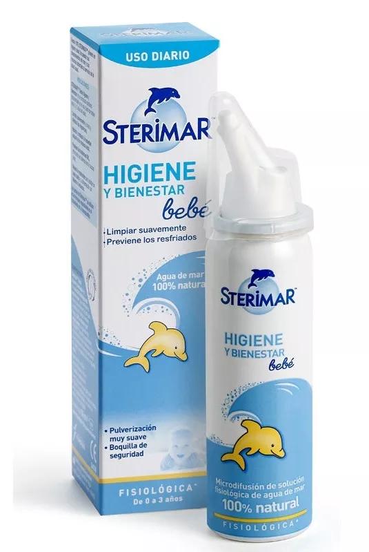 Sterimar Bebé Higiene y Bienestar Fisiológica de Agua de Mar 100 ml