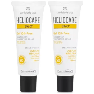 Heliocare 360 Gel Oil Free SPF50 2x50 ml
