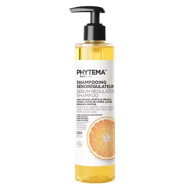 Phytema Hair Care Shampoing Séborégulateur Bio 250ml
