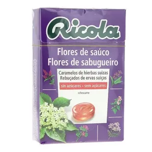 Ricola candy without sugar 50g elder flower