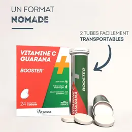 Vitavea Vitamine C + Guarana Booster 24 comprimés à croquer