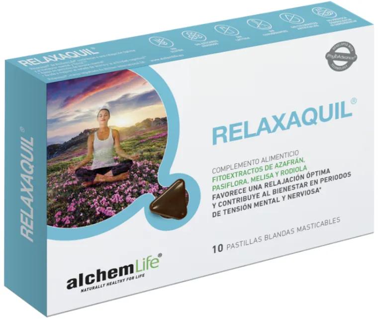 Alchemlife Relaxaquil 10 Comprimés Souples à Croquer