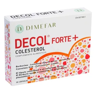Dimefar Decol Forte+ Cholesterol 30 Capsules