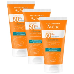 Avène Cleanance Solar SPF50+ Acne-Prone Skin 3x50 ml
