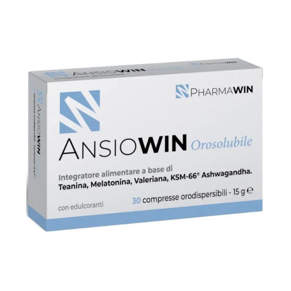 Ansiowin Orosolubile Integratore Sonno 30 Compresse