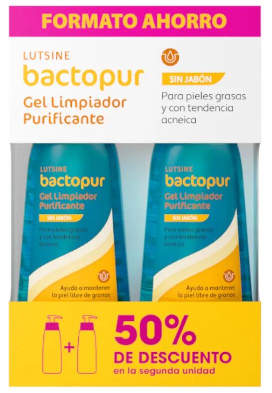 Lutsine Bactopur Gel nettoyant 200 ml x 2 unités (2 unités à 50