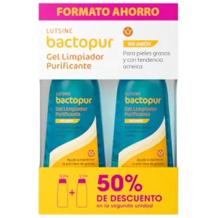 Lutsine Bactopur Reinigungsgel 200 ml x 2 Einheiten (2. Einheit mit 50 % Rabatt)