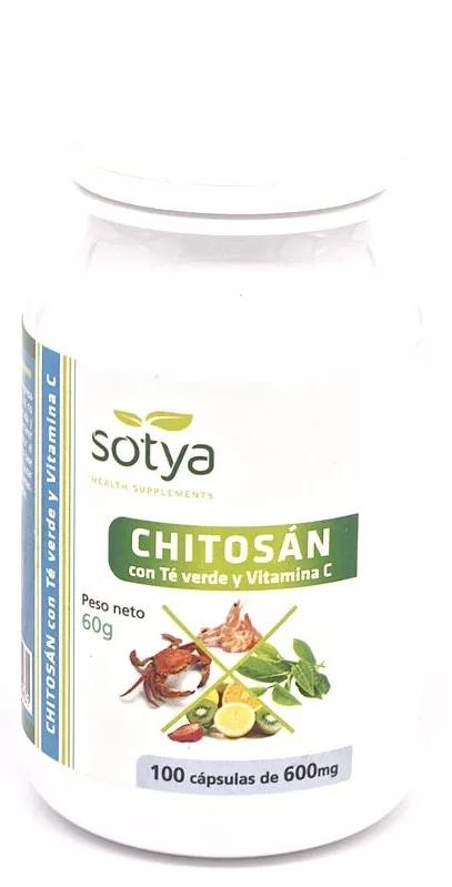 Sotya Chitosán + Chá Verde100 Cápsulas 500 mg