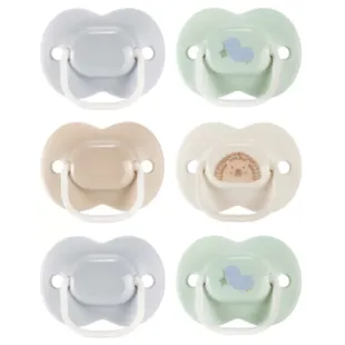 Tommee Tippee Chupete Anytime Beige/Verde 0-6m 6 uds